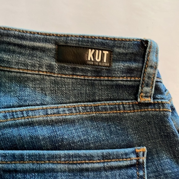 Kut From The Kloth Catherine Crop Straight Leg Mid Rise Size 2 - Picture 13 of 16